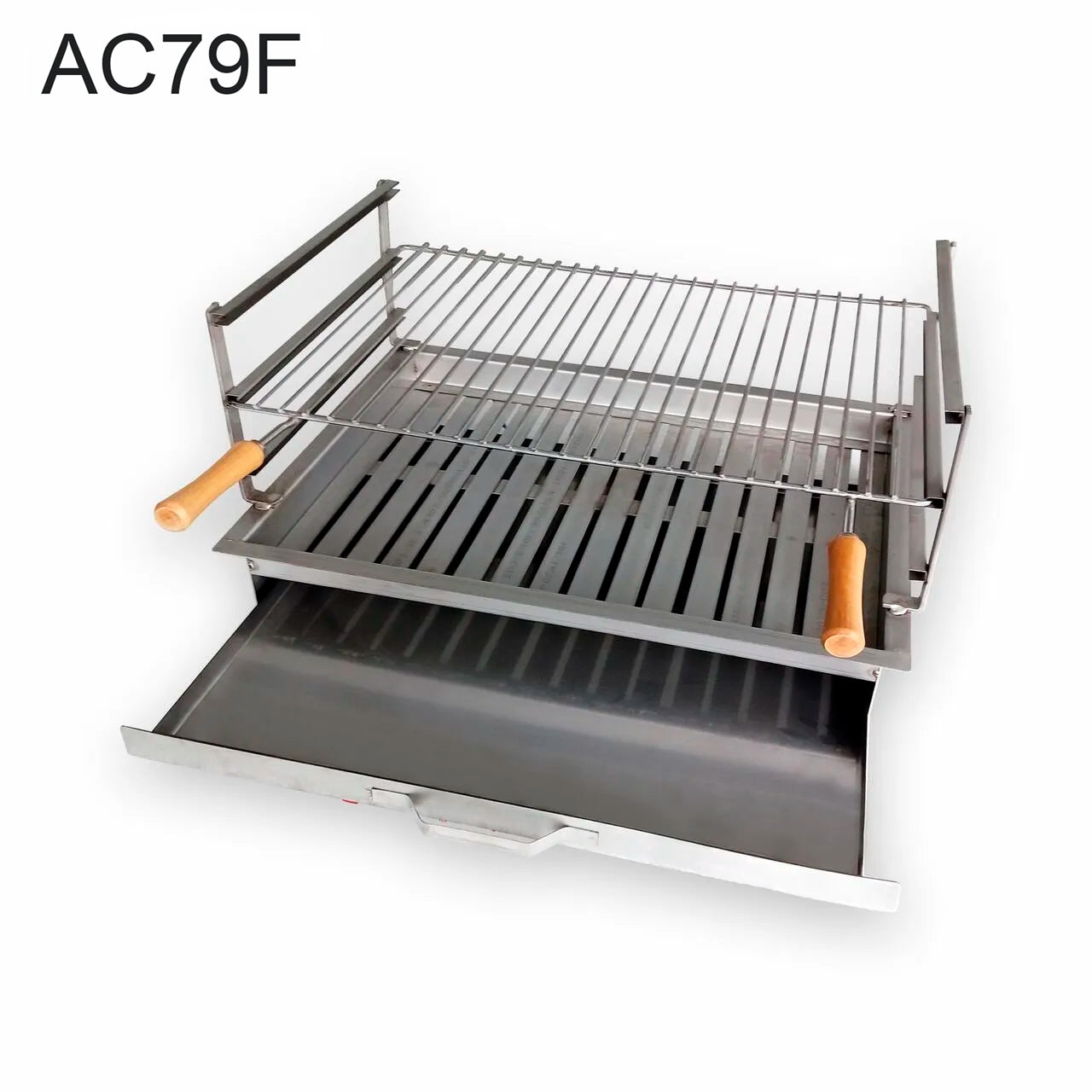 grilloir a encaster en inox 63x44 ac79f