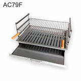 grilloir a encaster en inox 63x44 ac79f