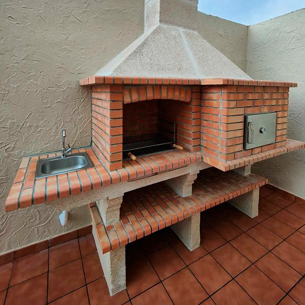 Barbecue AV352F détail du four