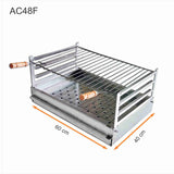 grilloir a poser en inox 60x40 ac48f