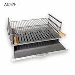 grilloir a encaster en inox 68x34 ac47f