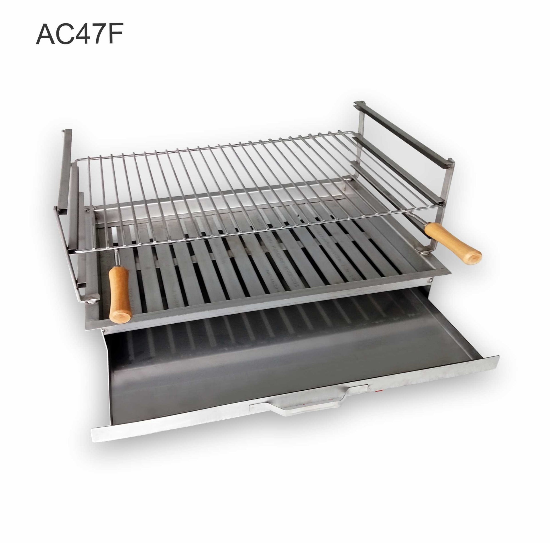 grilloir a encaster en inox 68x34 ac47f