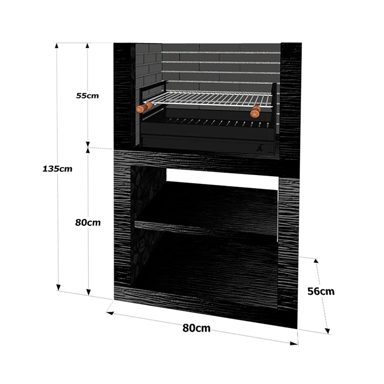 barbecue contemporain pas cher av08m