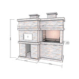 Barbecue PR4730F avec four intégré