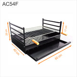 grilloir a poser en fer 60x40 ac54f