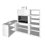 Barbecue Moderne d'angle AV14B