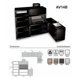 barbecue moderne d angle av14b