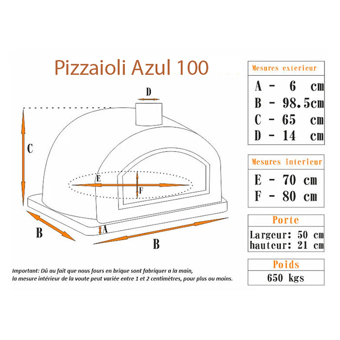 four a pain et pizza pizzaioli azul