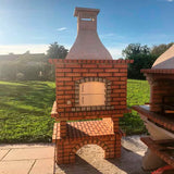 four a pizzas et pain en briques ce9090d