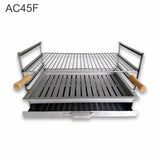 Grill encastrable en acier inoxydable 63x44 AC45F