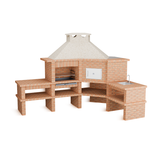 Barbecue d'angle avec Four AV360B