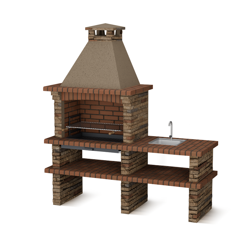 Barbecue fixe en pierre Impexfire PR4220F