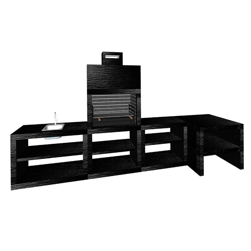 barbecue moderne avec maximus prime arena av115m