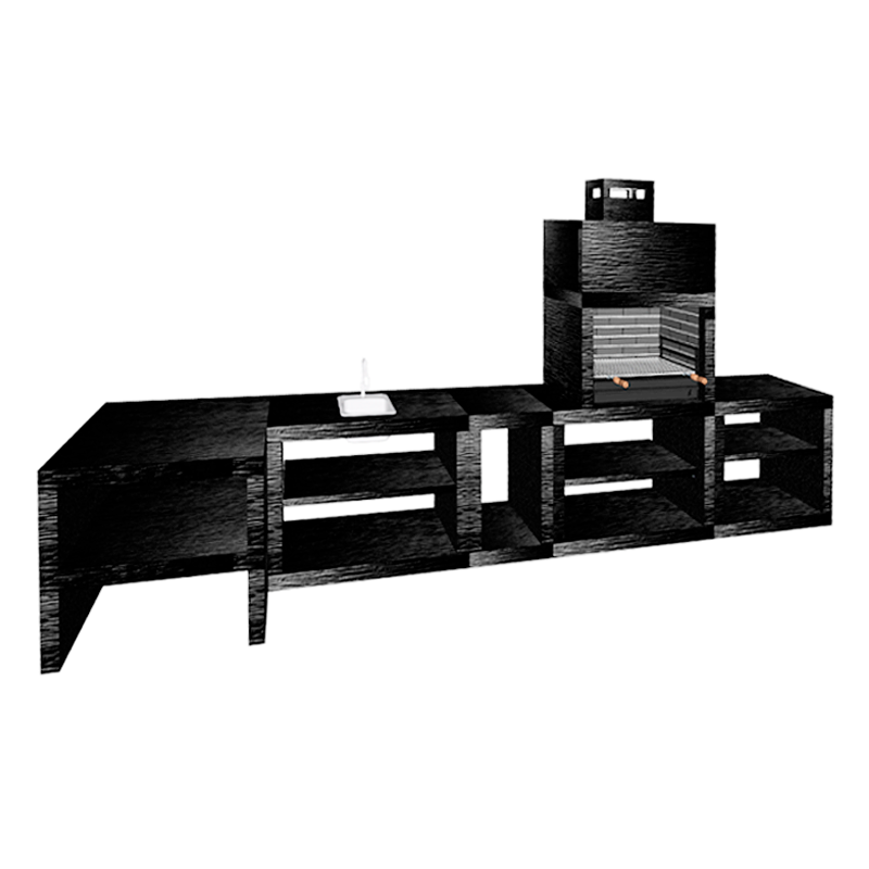 barbecue moderne avec maximus prime arena av110m