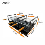 Einbaubarer Grill aus Eisen 94x48 AC44F