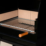 Barbecue en métal et en briques AC88F