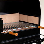 Barbecue en métal et en briques AC88F