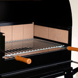 Barbecue en métal et en briques AC88F