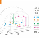 Four a pain en ligne Impexfire AF110A