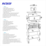 Concrete Stone Barbecue AV265F