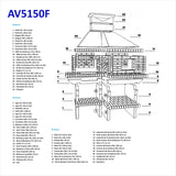 AV5150F Brick Oven and Barbecue