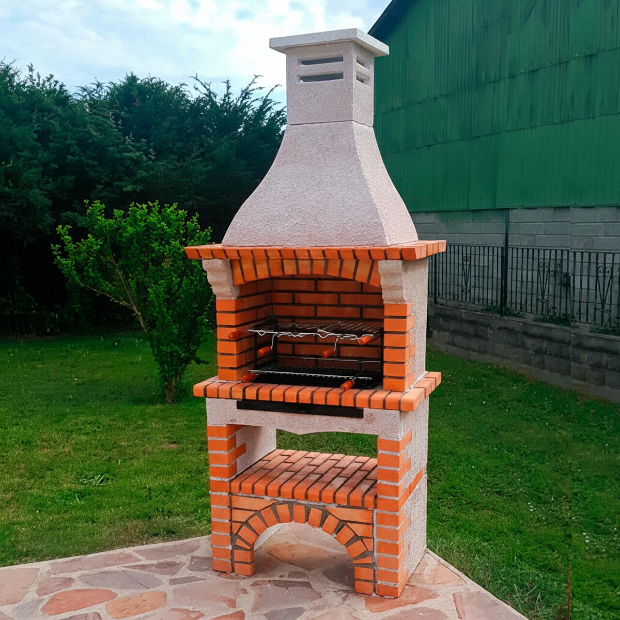 Barbecue Briques de Jardin 