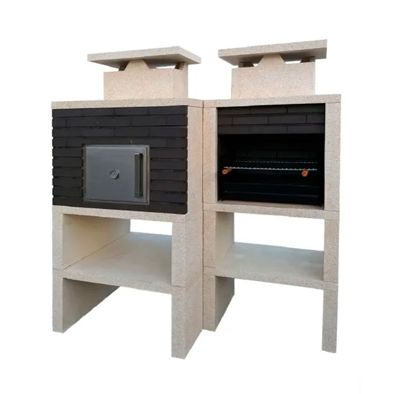 barbecue comtemporain avec four cs6120f