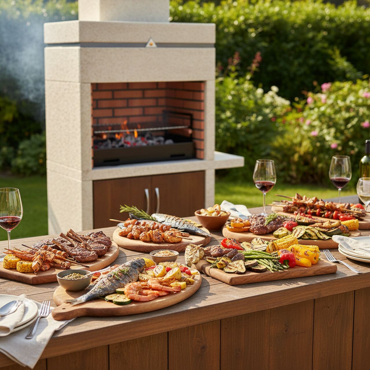 Barbecue Contemporain PG2011M
