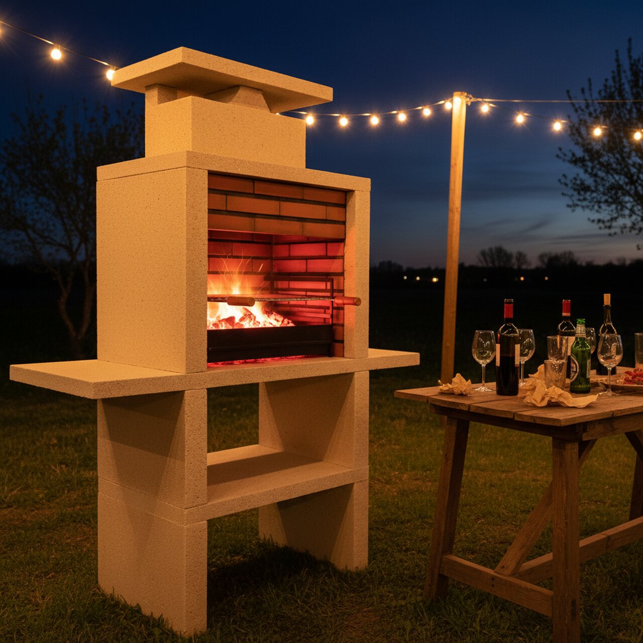 Barbecue Contemporain de Jardin CS6050F