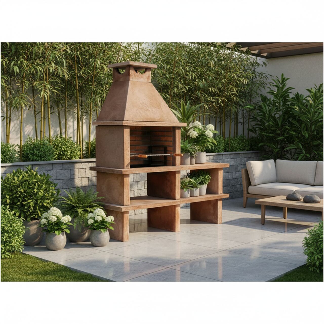 Barbecue Extérieur en dur AV140R