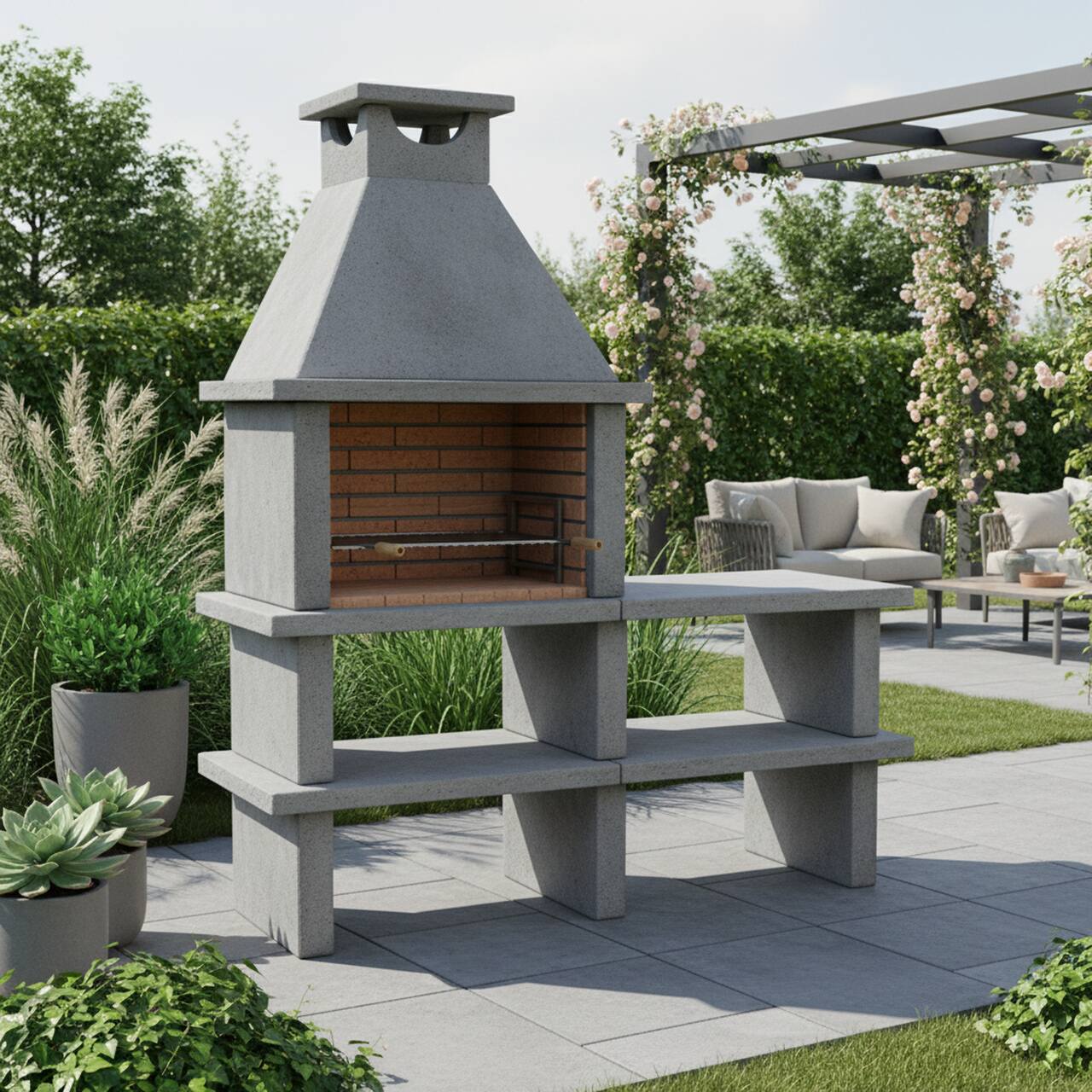 Barbecue Extérieur en dur AV140R