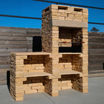 Barbecue Méditerranéen avec Plan de Travail 