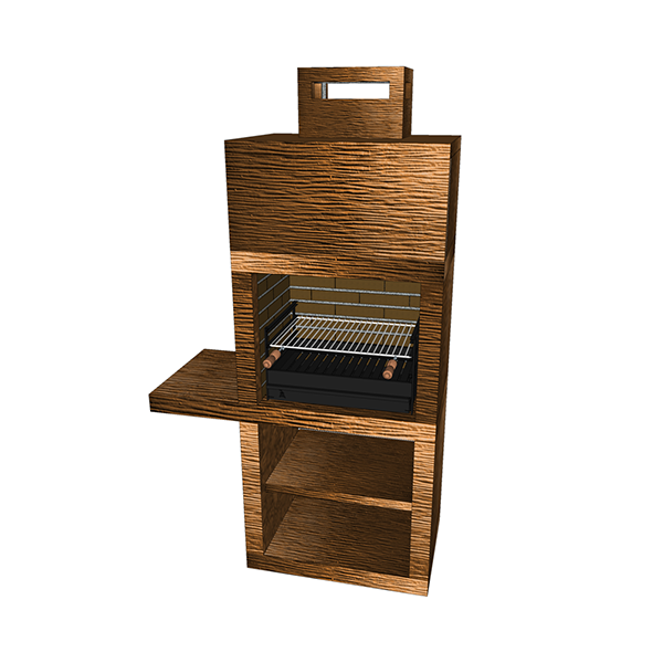 Barbecue contemporain Impexfire pierre AV15M