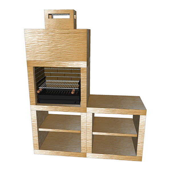 barbecue moderne avec evier av46m