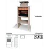 barbecue portugais contemporain cs6010f