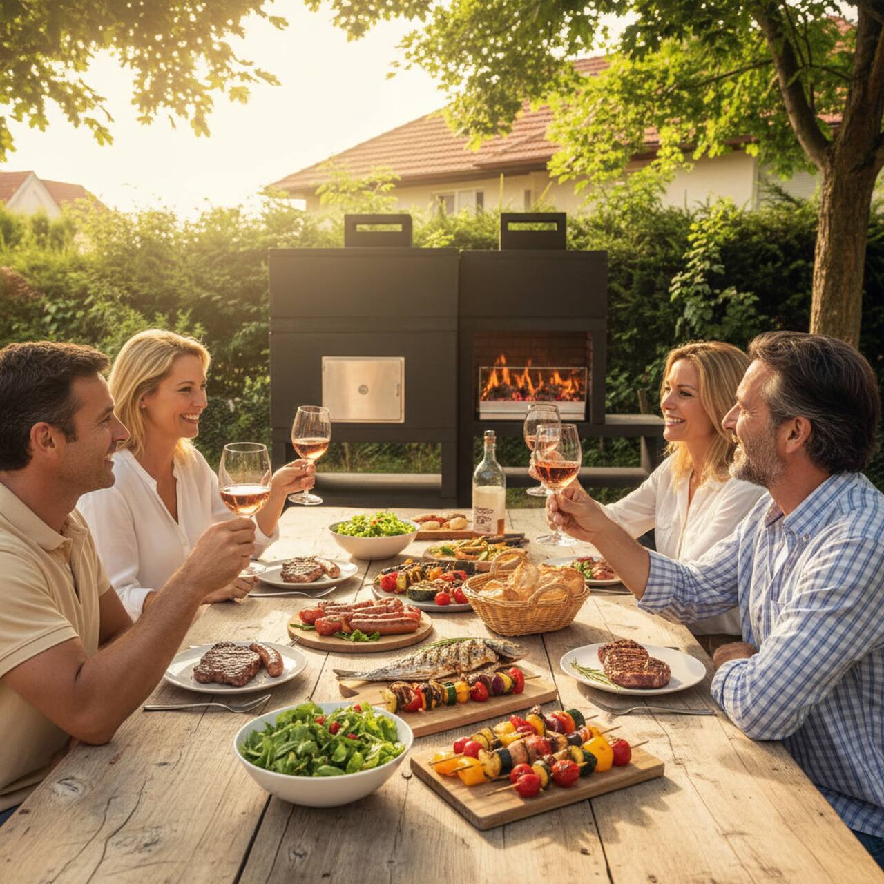 Barbecue Moderne avec Four AV85M