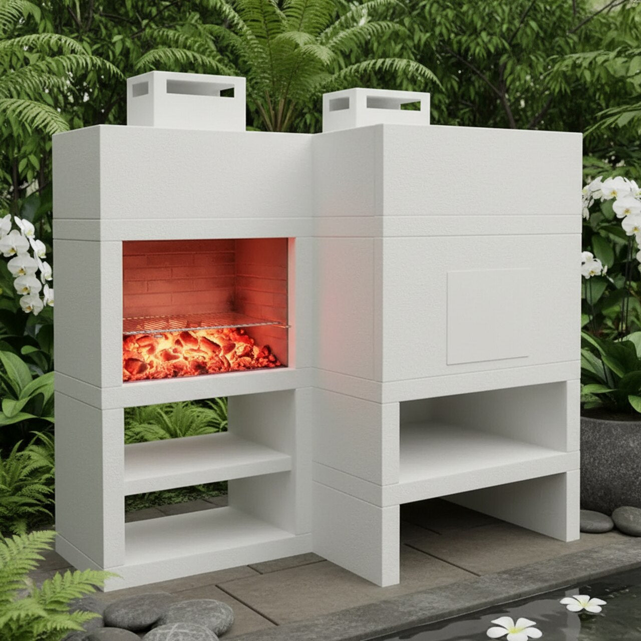 Barbecue Moderne avec Four AV90M