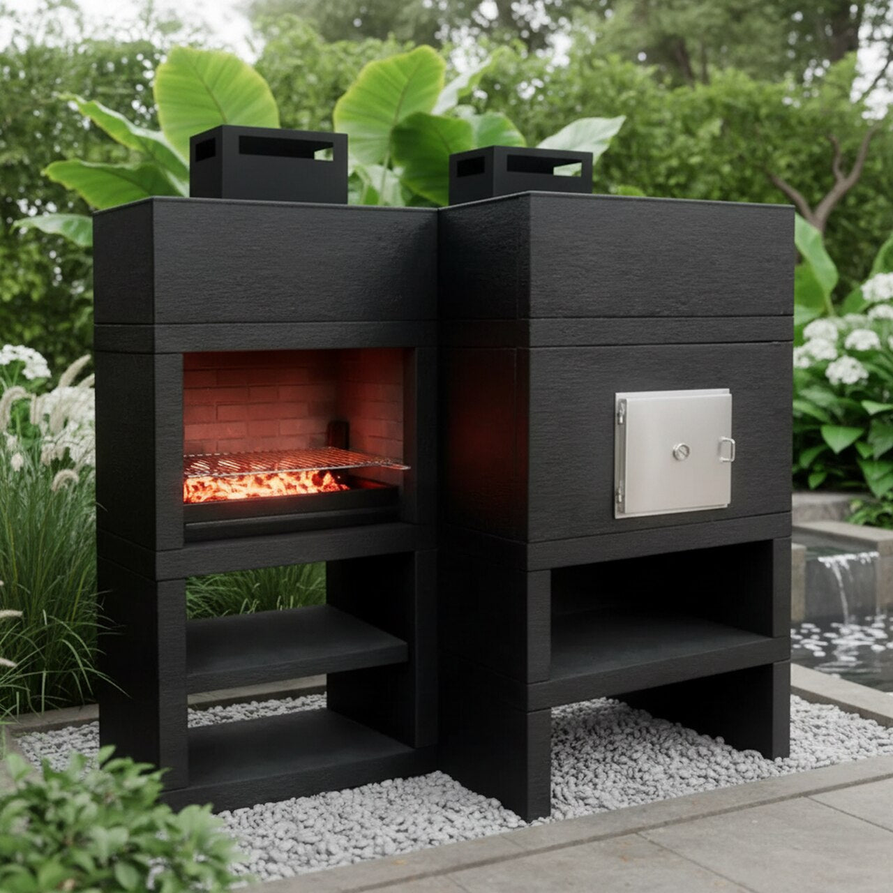 Barbecue Moderne avec Four AV90M