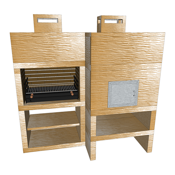 Barbecue Moderne avec Four AV90M