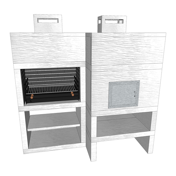 Barbecue Moderne avec Four AV90M