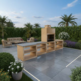 Barbecue Moderne avec Four MAXIMUS 100 cm AV110M