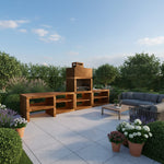 Barbecue Moderne avec Four MAXIMUS 100 cm AV110M