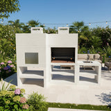 Barbecue Moderne avec Four et Evier AV100M