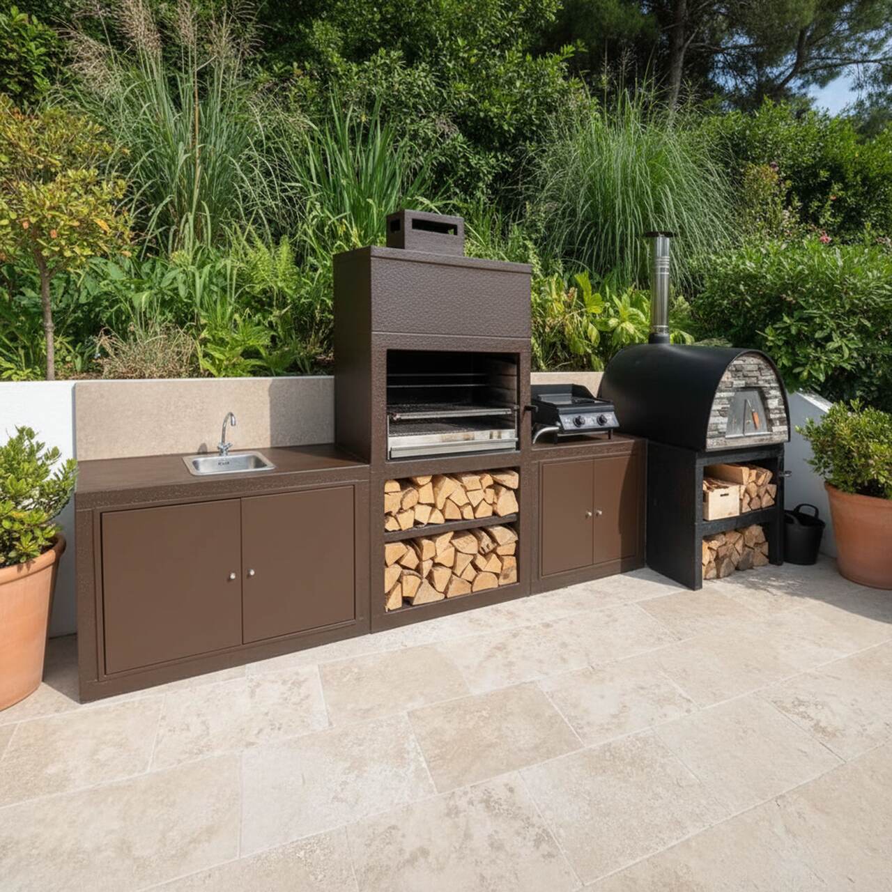 Barbecue Moderne avec MAXIMUS 100 cm AV115M