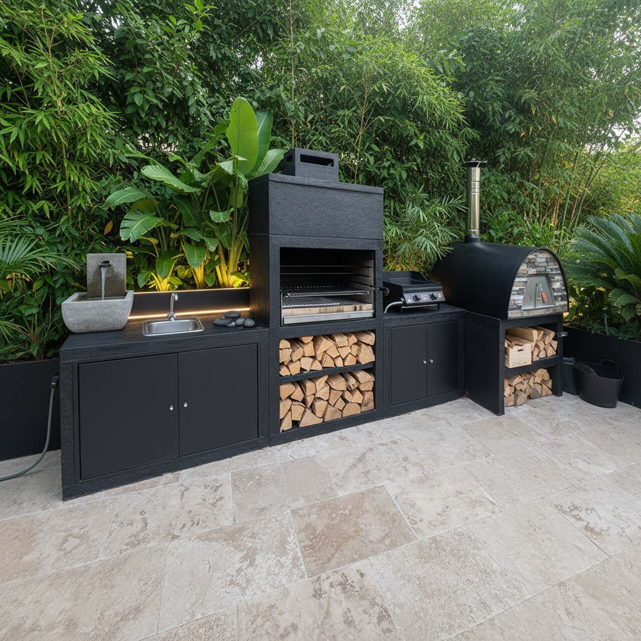 Barbecue Moderne avec MAXIMUS 100 cm AV115M