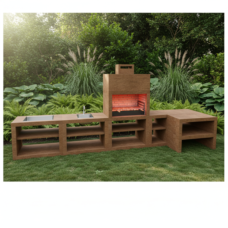 Barbecue Moderne avec MAXIMUS 100 cm AV125B
