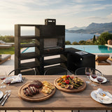 Barbecue Moderne d'angle AV14B