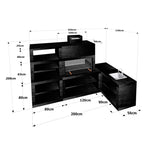 Barbecue Moderne d'angle AV14B 