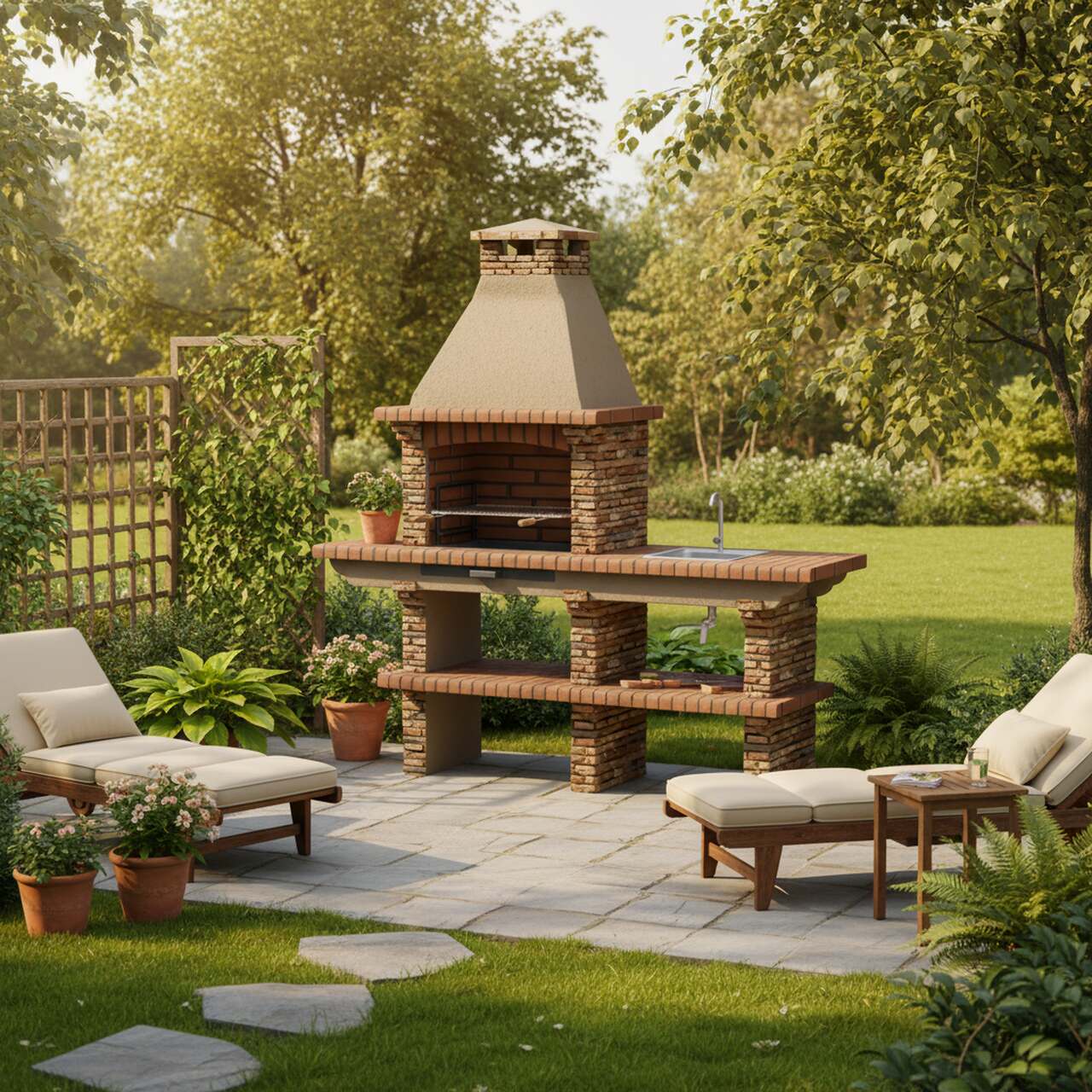 Barbecue a Poser en Pierre PR4040F