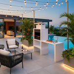 Barbecue avec Évier CONTEMPORAIN CS6090F